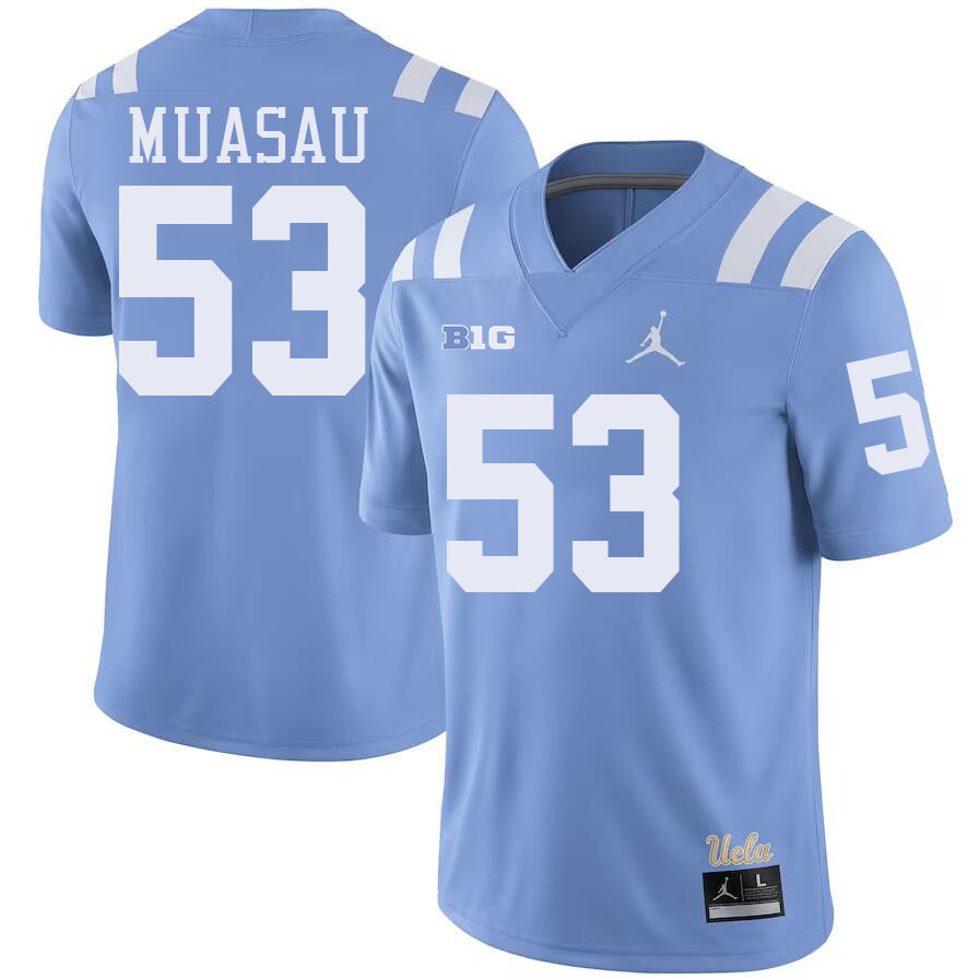 Darius Muasau UCLA Jersey,UCLA Bruins #53 Darius Muasau Jersey Youth College Football Uniforms-Retro